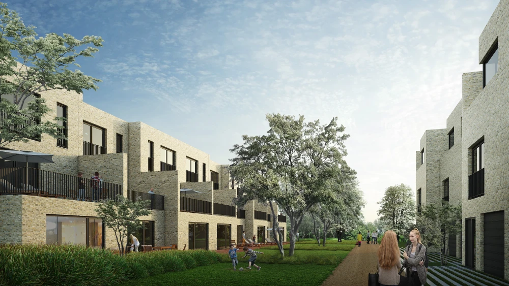 Wettbewerbsbeitrag Town Houses am Celler Hafen